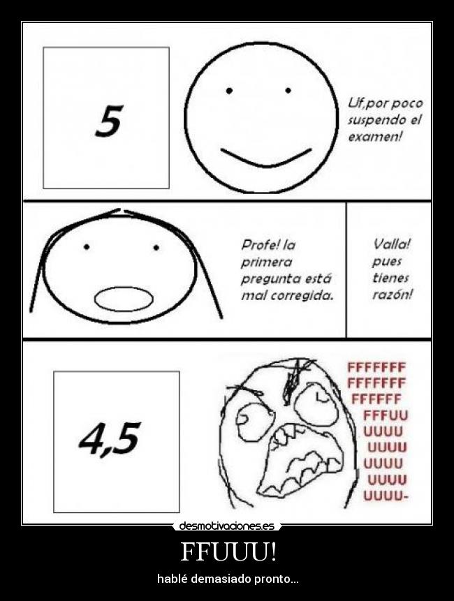 carteles ffuuu desmotivaciones