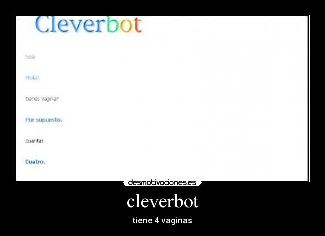 carteles cleverbot4 desmotivaciones