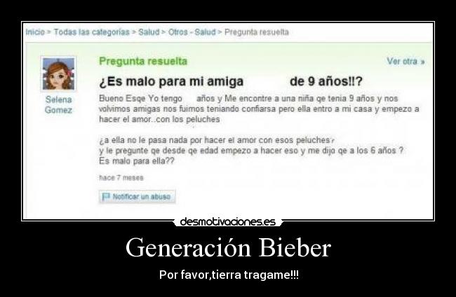 carteles generacion bieber desmotivaciones