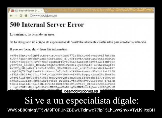 Si ve a un especialista dígale: - WW9bB80nMgVT5vM9lTCRUr-ZBDwUTxinwc77lp15LhLvw2nvxVTyLi9HtgBH