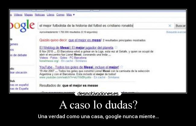 A caso lo dudas? - 