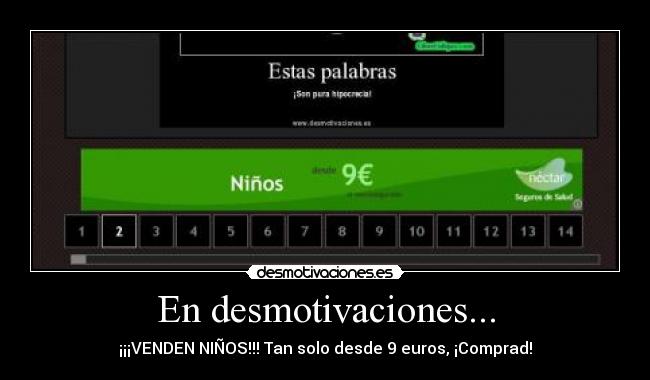 En desmotivaciones... -