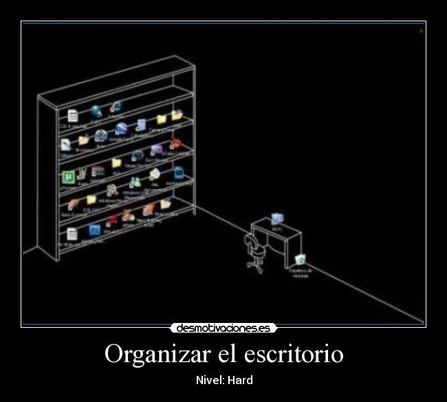 Organizar el escritorio - 