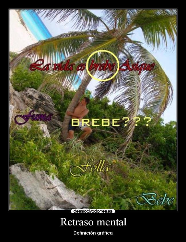 Retraso mental - Definición gráfica