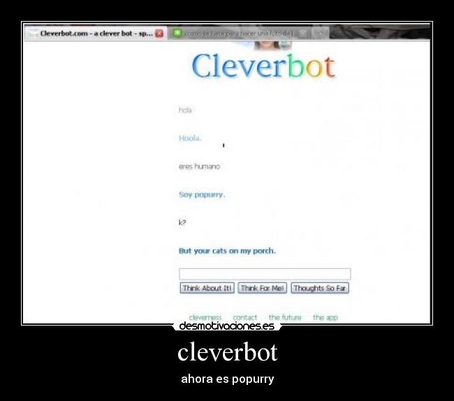 cleverbot -