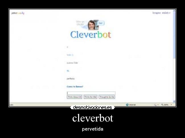 cleverbot - pervetida