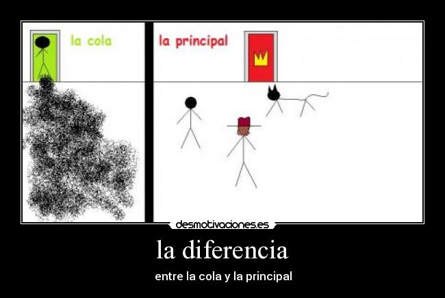la diferencia - 