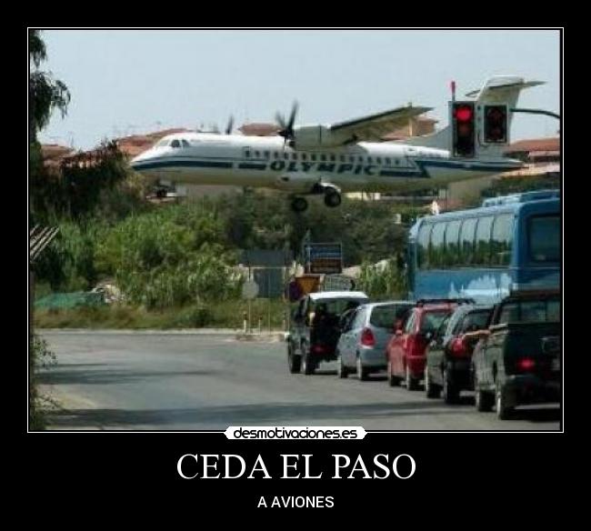 CEDA EL PASO - A AVIONES