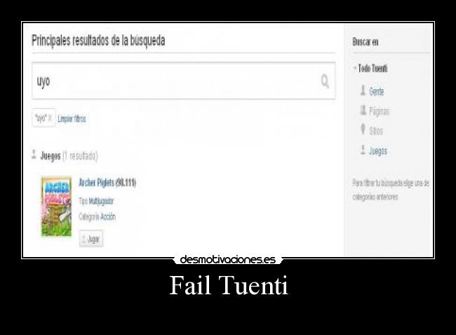 Fail Tuenti -