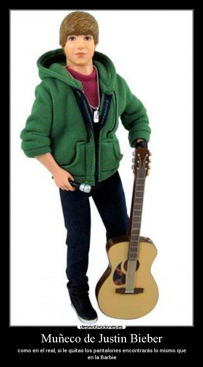 Muñeco de Justin Bieber - 