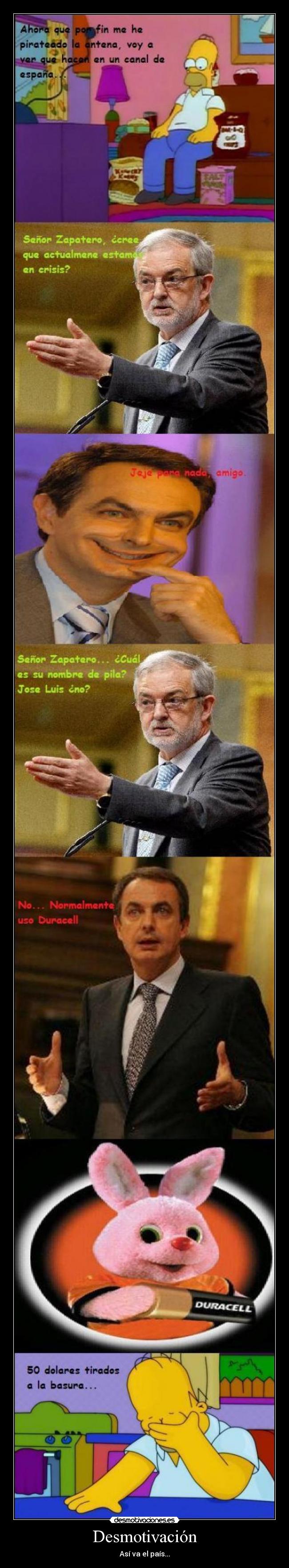 Desmotivación - Así va el país...