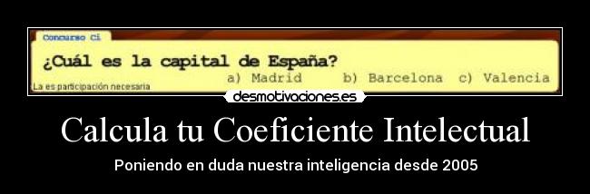 carteles coeficiente intelectual capital inteligencia desmotivaciones