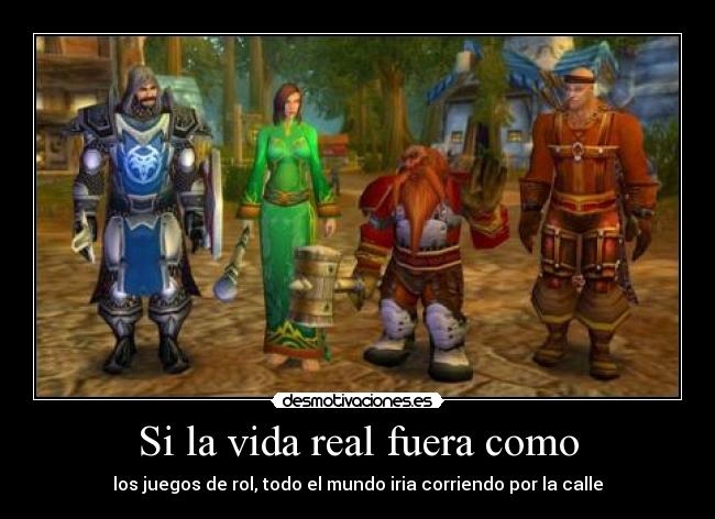 Si la vida real fuera como - 