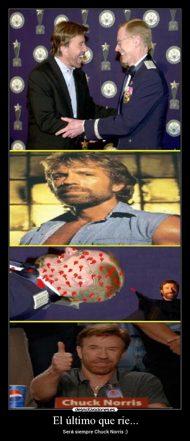 El último que rie... -