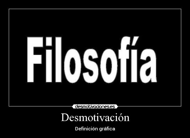 Desmotivación - Definición gráfica