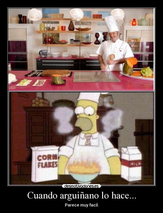 Cuando arguiñano lo hace... -