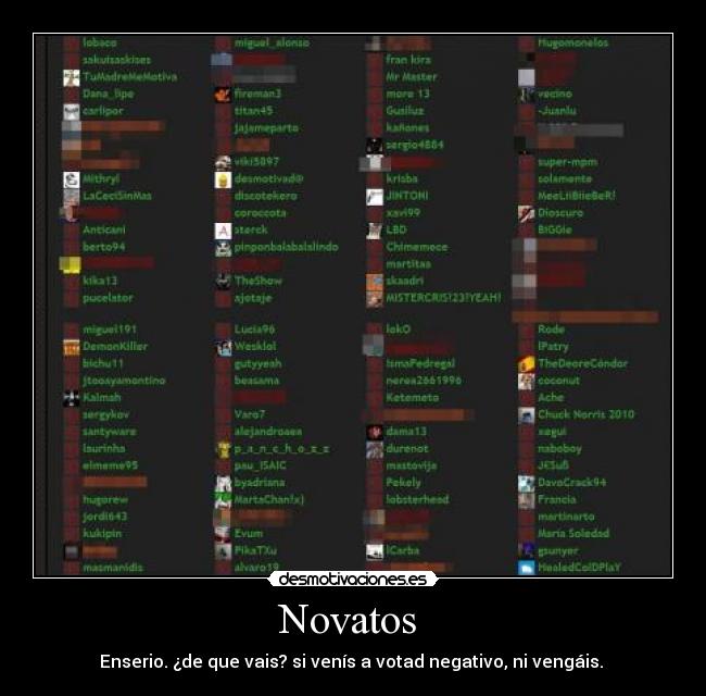 Novatos  - 