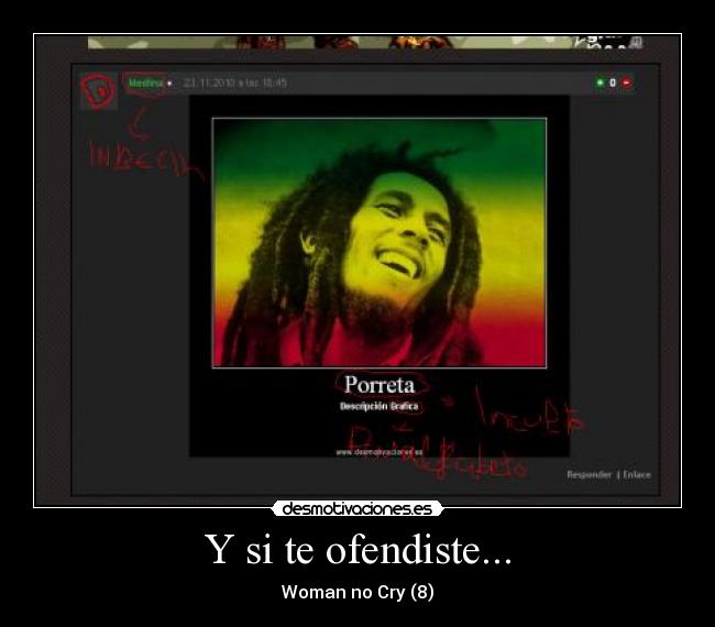 Y si te ofendiste... -
