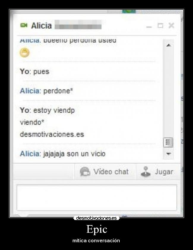 Epic - mítica conversación 