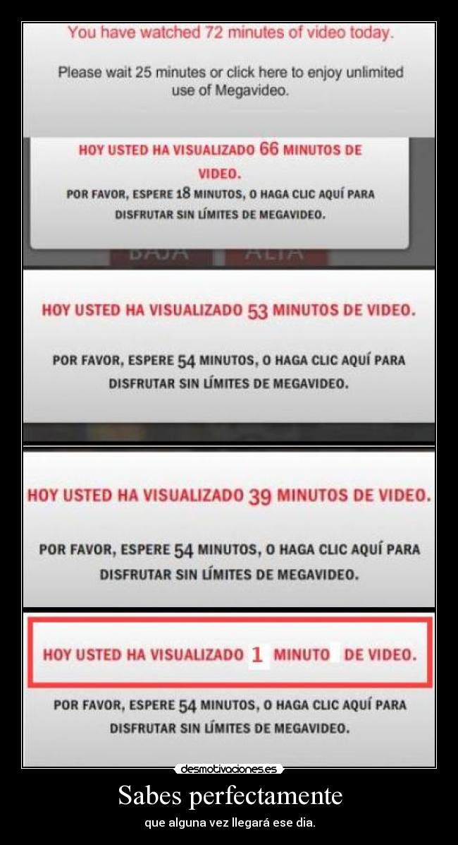 Sabes perfectamente - 