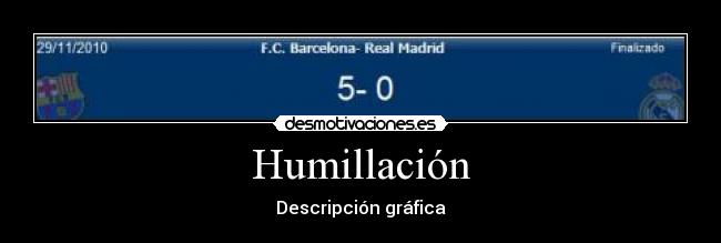 Humillación -