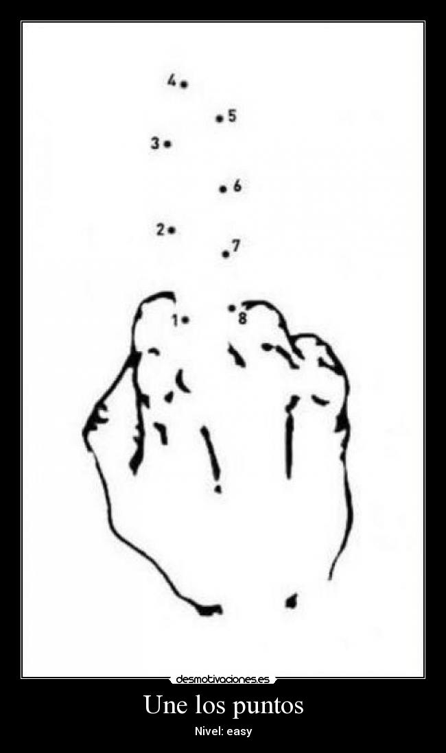 Une los puntos - Nivel: easy