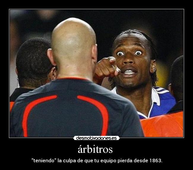 árbitros -