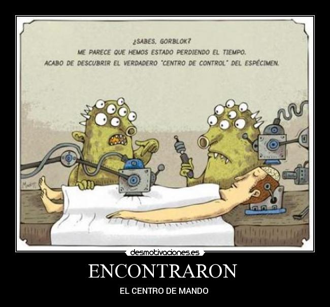 ENCONTRARON  - EL CENTRO DE MANDO 