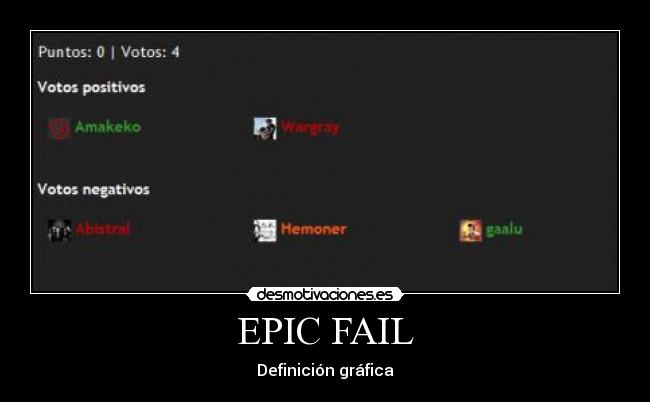 EPIC FAIL - 