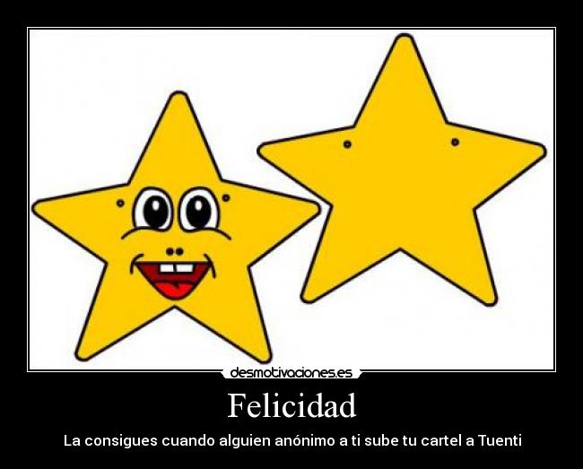 carteles felicidad felicidad conseguir tuenti cartel desmotivaciones