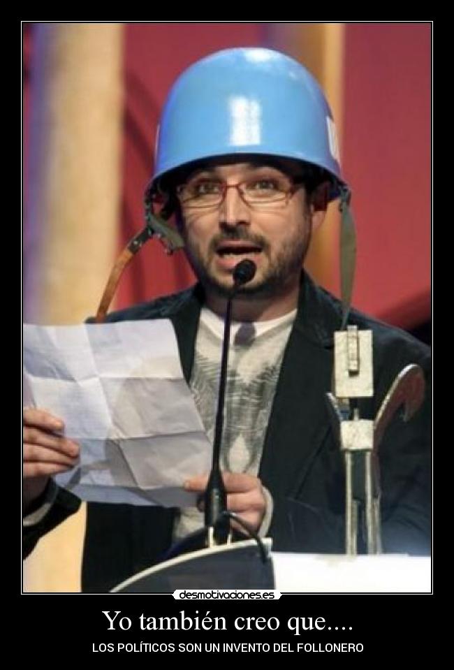 Yo también creo que.... -