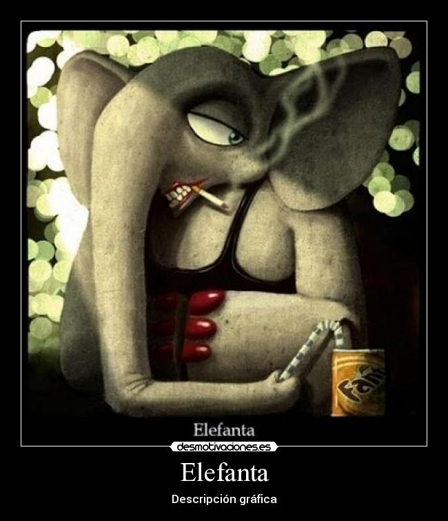 Elefanta - Descripción gráfica
