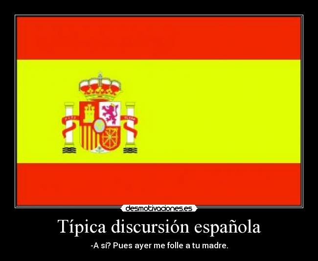 Típica discursión española - 