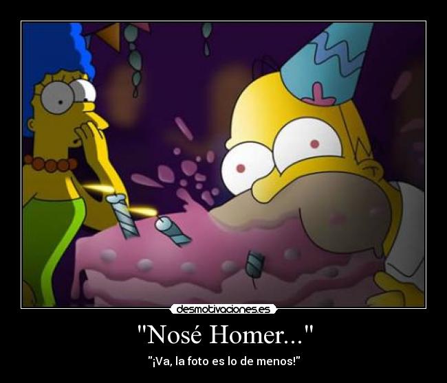 Nosé Homer... - 