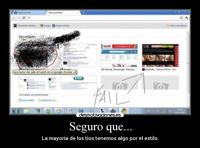 Seguro que... - La mayoria de los tios tenemos algo por el estilo.