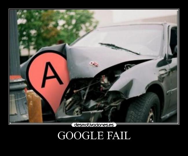 GOOGLE FAIL -
