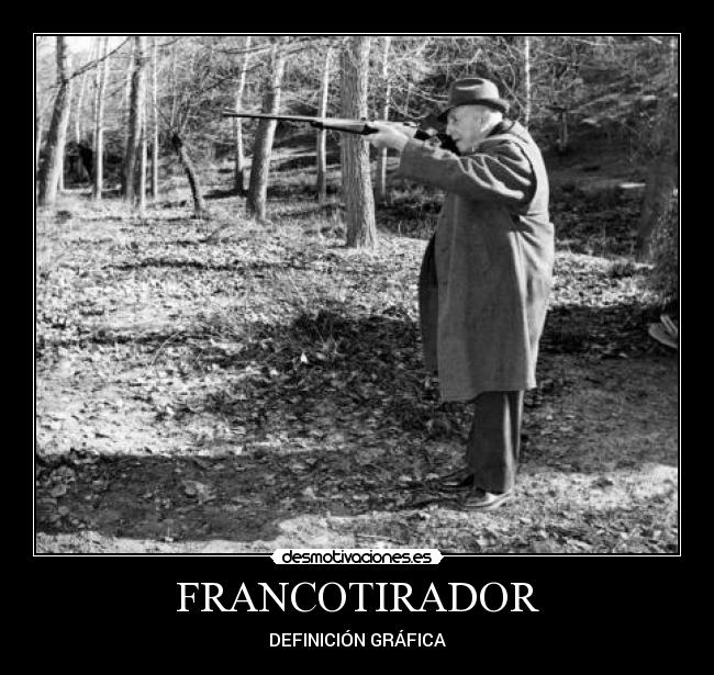 FRANCOTIRADOR - DEFINICIÓN GRÁFICA