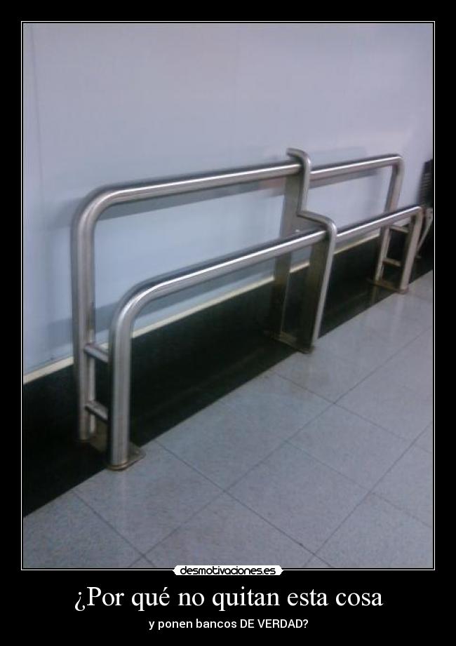 ¿Por qué no quitan esta cosa - 