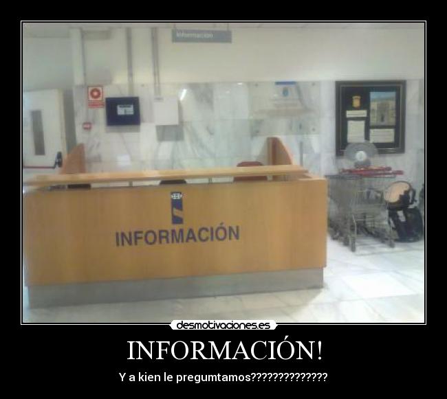 INFORMACIÓN! -