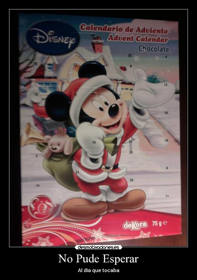 No Pude Esperar - Al día que tocaba