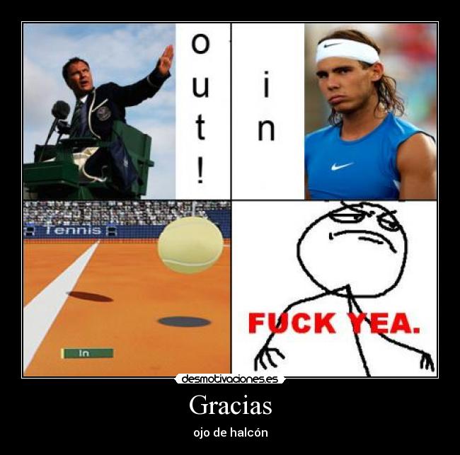 Gracias - ojo de halcón