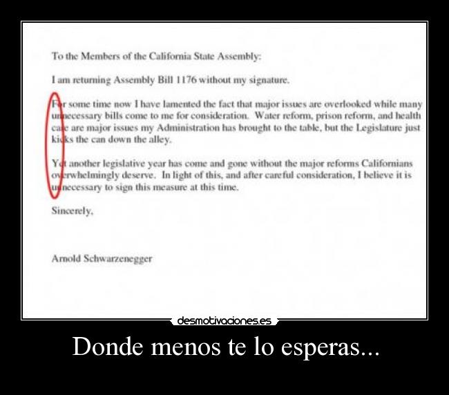 Donde menos te lo esperas... -