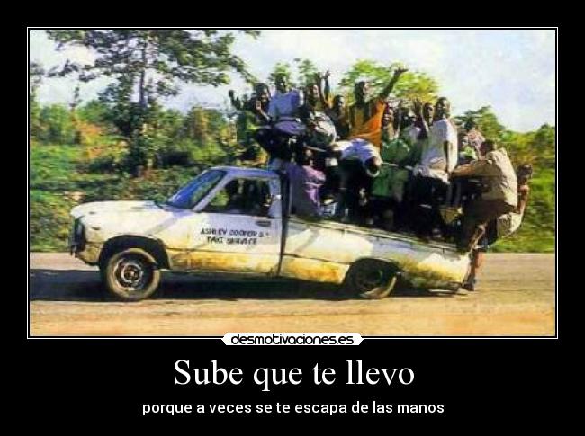 Sube que te llevo -
