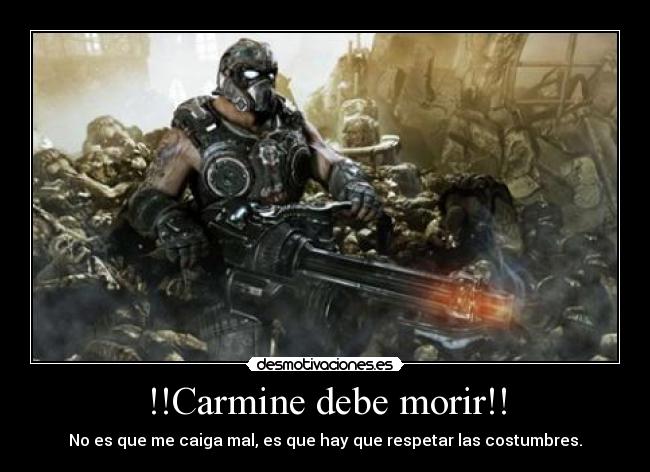 carteles gears war desmotivaciones