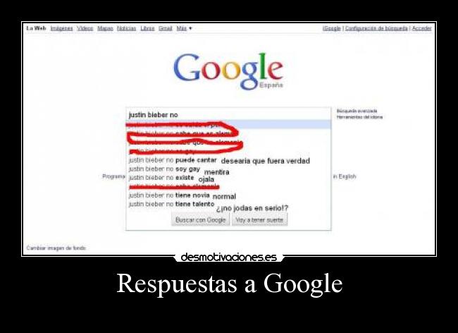 carteles google desmotivaciones
