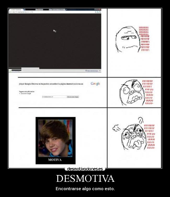 DESMOTIVA - Encontrarse algo como esto.