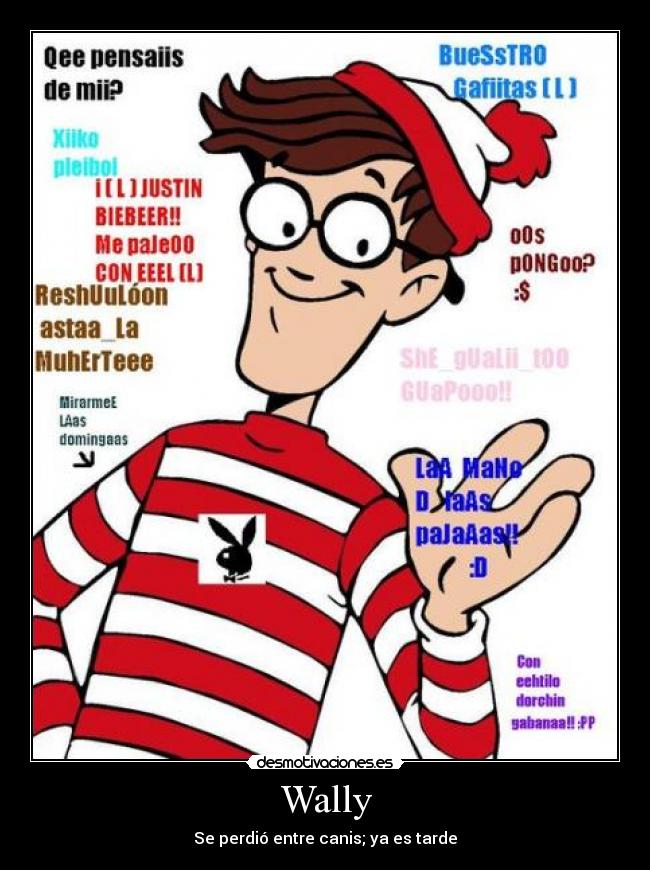 Wally - Se perdió entre canis; ya es tarde