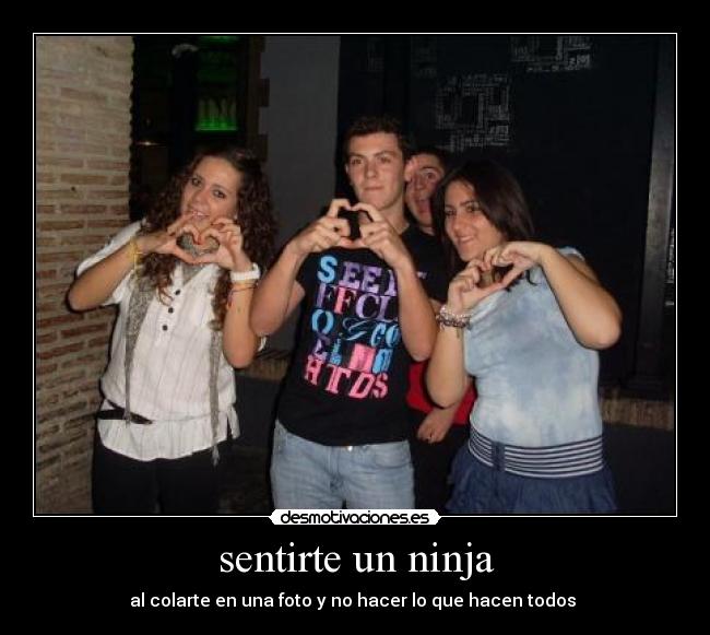 carteles ninja desmotivaciones