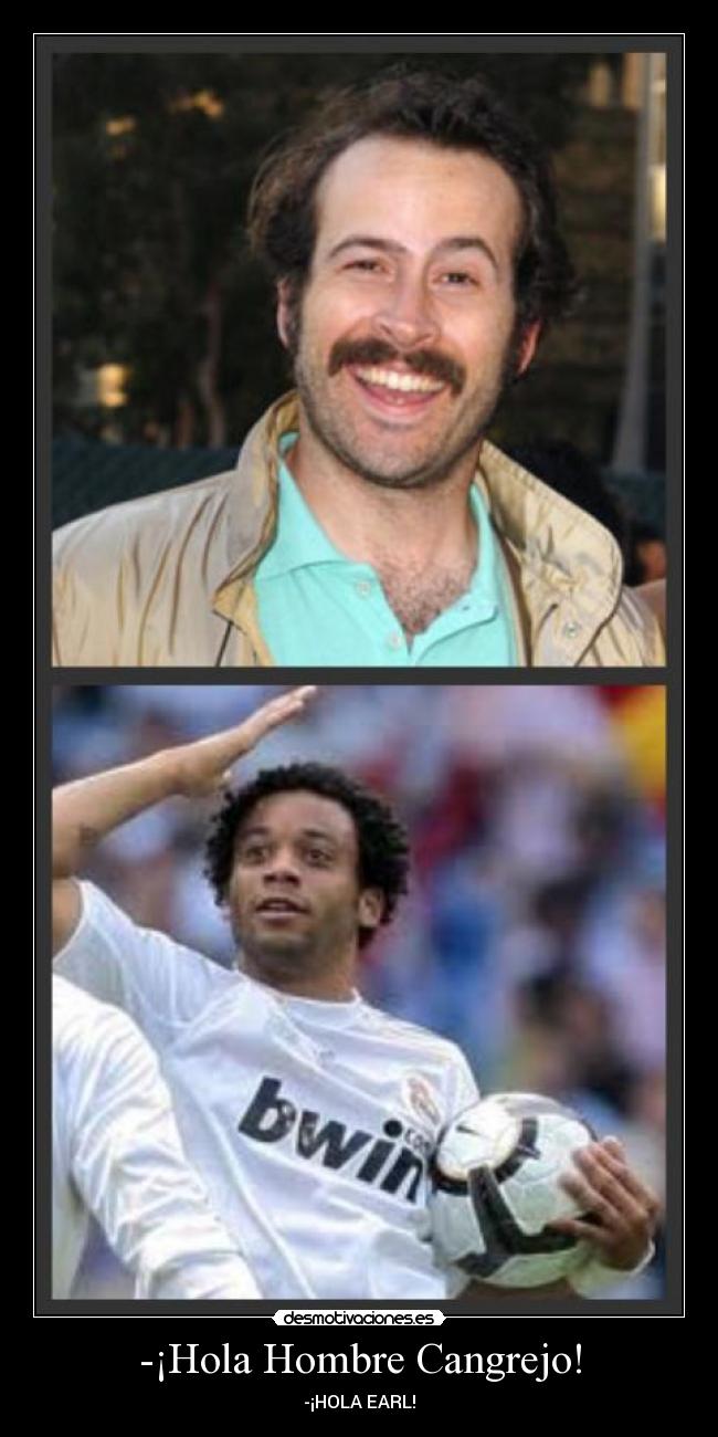 -¡Hola Hombre Cangrejo! -