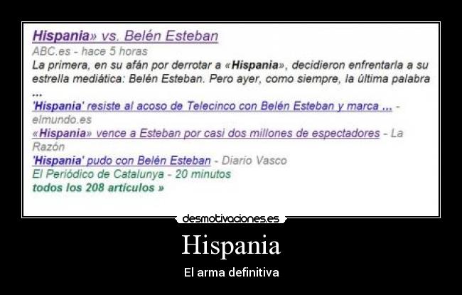 Hispania - El arma definitiva